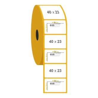 40mm x 23mm Vellum Etiket